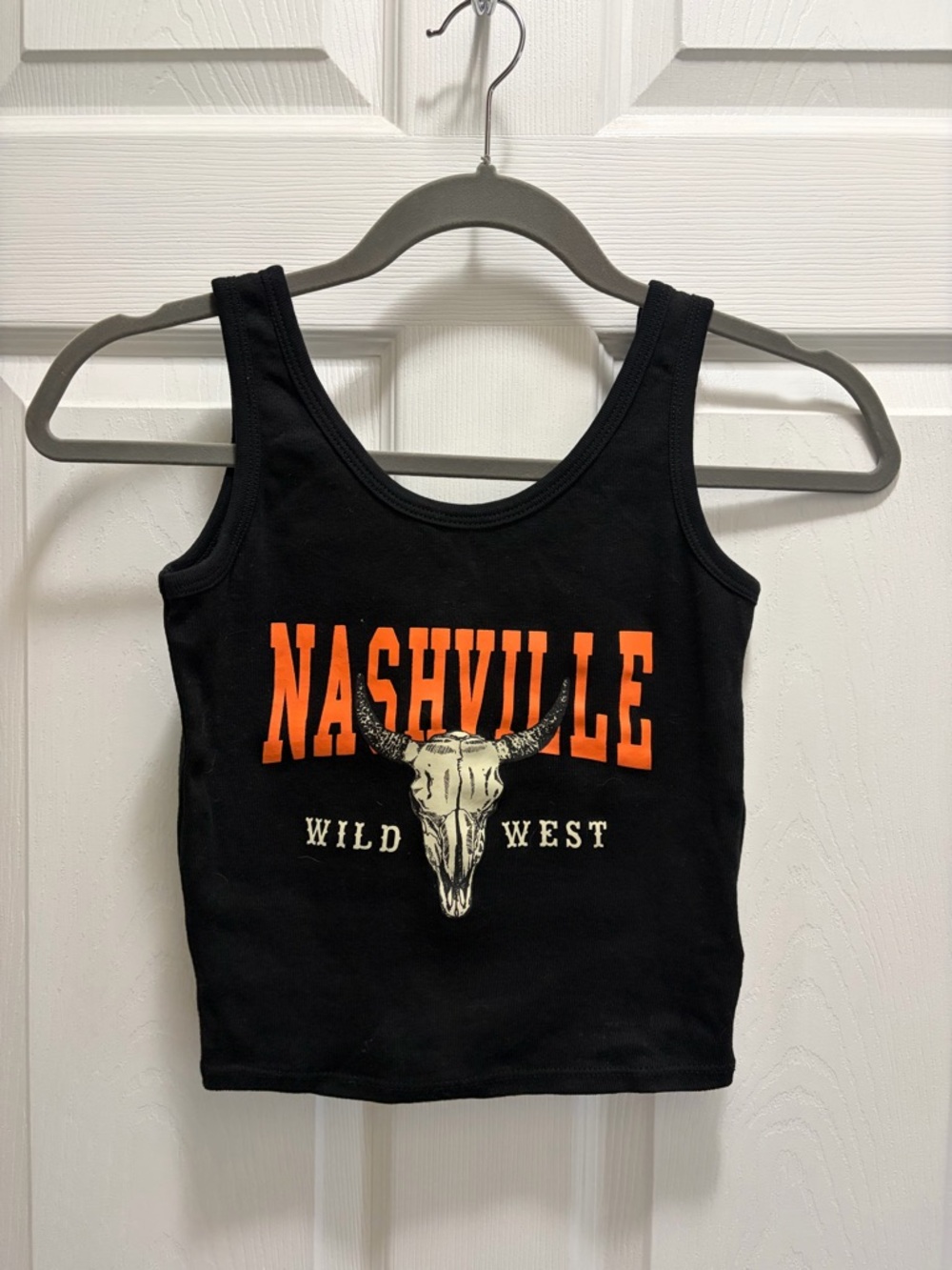 Nashville Cropped Cotton Tank